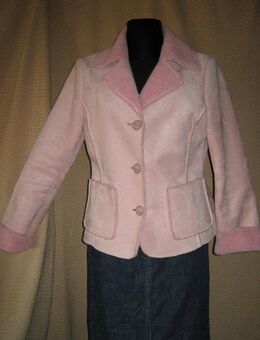 NEU* Edle * Lammleder Winter- Jacke im Aviator * Flieger- Style "ESPRIT" Gr. 40- 42/ M- L, rosé* - Riedlingen Zentrum