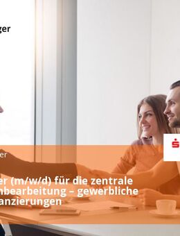 Mitarbeiter (m/w/d) für die zentrale Kreditsachbearbeitung – gewerbliche Spezialfinanzierungen - Trier