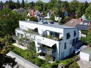 Provisionsfrei: 2-Zimmer-Wohnung mit Dachterrasse, Sauna und Blick ins Grüne - München