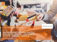 Sachbearbeiter Customer Service / Mitarbeiter Vertrieb - Innendienst (m/w/d) - Inbound, Telefon & Auftragsabwicklung | Vollzeit / Teilzeit - Hennigsdorf