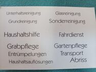 Reinigung Abriss entrümpeln uvm - Neuhardenberg