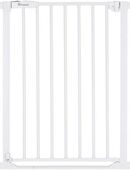 Hauck Türschutzgitter Clear Step 2, White, auch als Treppenschutzgitter verwendbar, 75-80 cm, flacher Durchgang in 00000