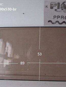 Wohnwagenfenster Planet PPRG-RX D635 ca 89 x 53 (Lagerware -> Neue Ware mit Lagerspuren) Fendt / Tabbert - K4 - braun - Schotten Zentrum