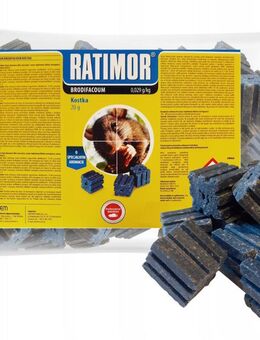 10kg Rattenköder Mäuse Ratten Köder Bekämpfung Rattengift Hochwirksam Set Ratimor Würfel Set4536 - Wuppertal