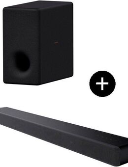 Sony HT-A3000 Soundbar + SA-SW3 Subwoofer Set Soundbar 3.1 (Bluetooth, WLAN (WiFi), 250 W)