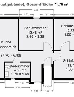 Neu renovierte Dachgeschoss-Wohnung - Michelau (Oberfranken)