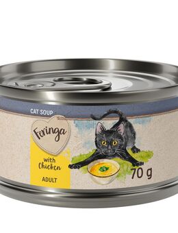 Sparpaket Feringa Katzensuppe 24 x 70 g - Huhn