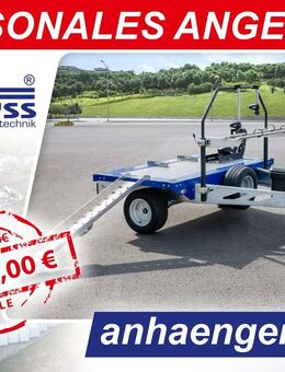 Blyss Motorradanhänger Blyss Anhänger 200x100cm 750kg zGG - Dorsten