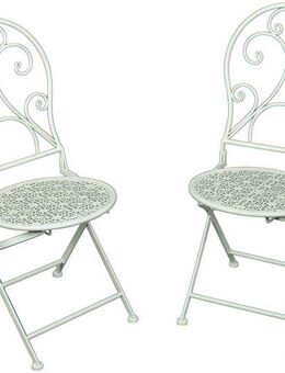 Garden Pleasure Gartenstuhl Lascar (Set, 2 St), 2er Set, Stahl/Textil, stapelbar