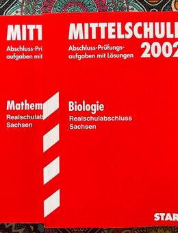 Buch Set Mathematik Biologie Prüfung Lernen Wiederholen - Dorfen