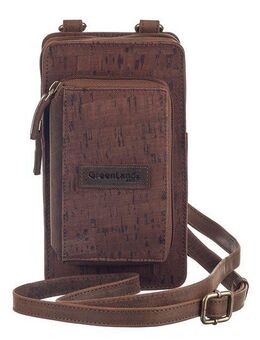 GreenLand Nature Handytasche NATURE leather-cork, mit aufgesetzter Geldbörse