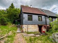 Doppelhaushälfte mit großem Garten und Wintergarten in Schalkau! - Schalkau