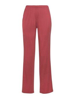 LASCANA Pyjamahose mit Seitenstreifen aus transparenter Spitze