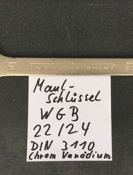 Maulschlüssel / Doppelmaulschlüssel 22 -24 - Emsdetten Zentrum