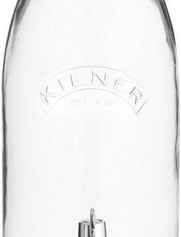 KILNER Getränkespender ., für gekühlte Getränke mit leichtgängigem Zapfhahn, 3 Liter