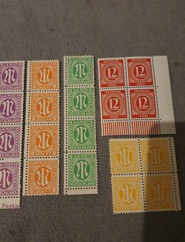 Briefmarken Alliierte - München Altstadt