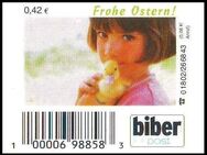 Biberpost: MiNr. 30, "Ostern 2007", Satz, Typ I, postfrisch - Brandenburg (Havel)