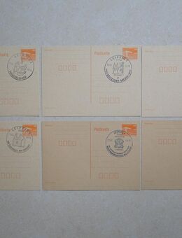 18 DDR Postkarten 10 Pf Palast Republik 1990 Sonderstempel - Coesfeld
