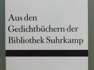 Poesie – Aus den Gedichtbüchern der Bibliothek Suhrkamp - Münster