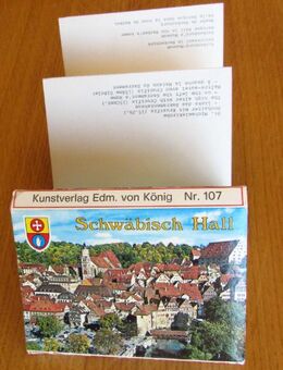 Farb-Leporello Schwäbisch Hall - Münster