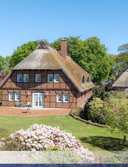 Großzügiges Fachwerkhaus mit parkähnlichen Garten und idyllischer Auffahrt. Obj. 8567 - Edewecht