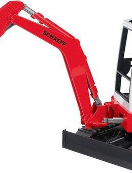 Bruder® Spielzeug-Bagger Schaeff HR16 Minibagger 38 cm (02432), Made in Europe
