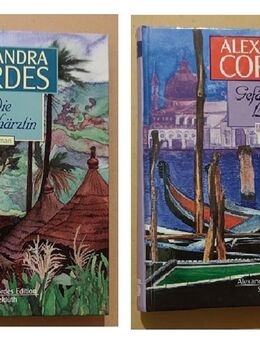 Zwei Bücher von Alexandra Cordes - Die Buschärztin / Gefährliche Liebe - Essen