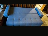 Sofa, Couch, Schlafcouch grau - Bocholt