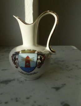 Nordseebad Westerland auf Sylt Porzellan Vase Krug Souvenir Andenken Deko Vintage Retro 3,- - Flensburg