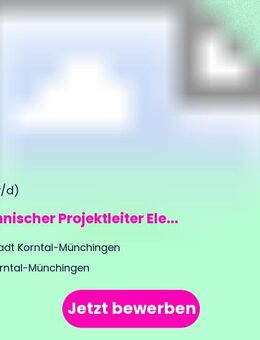 Technischer Projektleiter (m/w/d) Elektrotechnik & PV-Systeme - Korntal-Münchingen