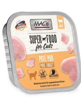 Sparpaket MAC's Cat Schale 64 x 100 g - Pute Pur