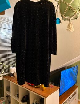 Schwarzes Glitzer Samtkkeid - Herzogenrath