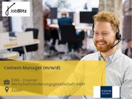 Content-Manager (m/w/d) - Essen