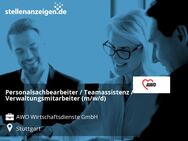 Personalsachbearbeiter / Teamassistenz / Verwaltungsmitarbeiter (m/w/d) - Stuttgart