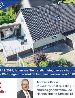 Endlich Platz zum Durchatmen - Ihr neues Zuhause in Wathlingen ! (AG-1020-98) - Wathlingen