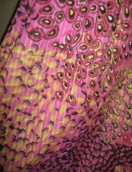 NEU mit ETIKETT * Ausgefallen * Pfauen- Print * Smok-Gummizug * Spaghetti- Träger * Mini- Kleid oder Rock "PRIMARK * atmosphere" Gr. 36- 38/ S * pink * gelb * - Riedlingen