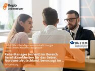 Reha-Manager (m/w/d) im Bereich Berufskrankheiten für das Gebiet Nordwestdeutschland, bevorzugt im Raum Bremen bis Ostfriesland, befristet bis 30.06.2026,Region Nord - Hamburg