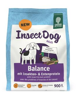 Green Petfood InsectDog Balance Insekten & Huhn - 900 g