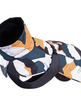 Rukka® Stormy Hundemantel, camouflage - ca. 63 cm Rückenlänge (Größe 60)