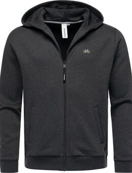 Ragwear Sweatjacke Natten EMB Weiche Herren Kapuzenjacke mit Stickerei