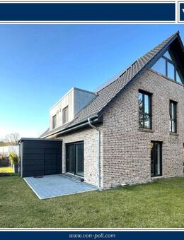 Wohnen am Schlosspark: Ihre Chance auf die letzte von vier verfügbaren Neubauhaushälften! - Ahrensburg