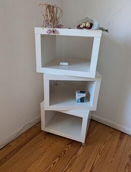 3 Regale in weiß - Abholung bevorzugt am 01.11. - Flensburg