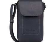 TOM TAILOR Handytasche Elis, aus weich gekörntem Lederimitat auffällige Ziernaht und feinem Logo