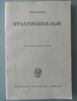 Max Weber: Staatssoziologie (1966) - Münster