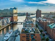 Den Hafen vor der Tür, die Elbphilharmonie im Blick. - Hamburg