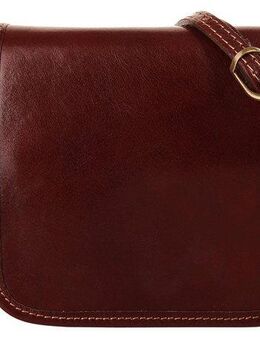 Piké Umhängetasche, echt Leder, Made in Italy