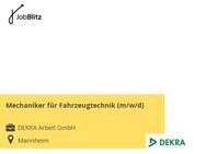 Mechaniker für Fahrzeugtechnik (m/w/d) - Mannheim