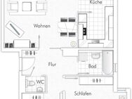 TOP 3 Zimmerwohnung mit Sonnenbalkon - Ketsch