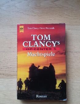 TOM CLANCY´s OP Center Teil 5 - Machtspiele. Broschierte TB-Ausgabe v. 1999, Heyne Verlag. - Rosenheim