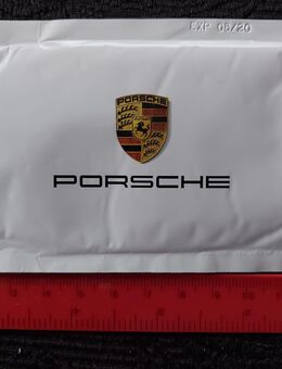 PORSCHE Erfrischungstuch in OVP aus Sammlungsauflösung - Zwickau